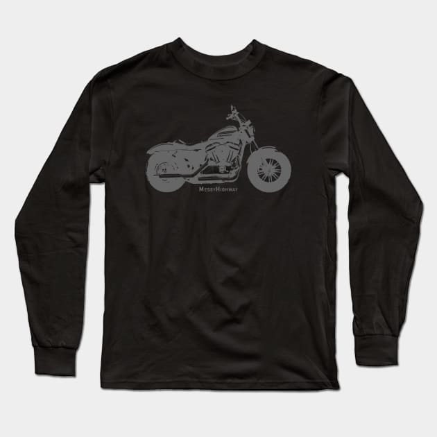 Harley Forty-Eight Special 19, shadow Long Sleeve T-Shirt by MessyHighway